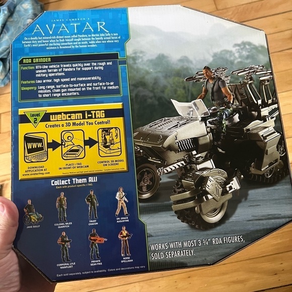 James Cameron's Avatar Combat Vehicle AMP Suit Action Figure Set Model NEW - Picture 6 of 9
